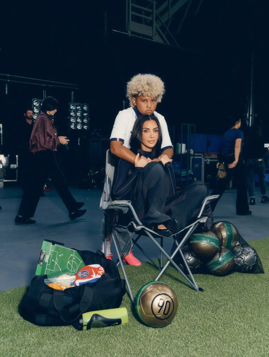 Kim Kardashian’s son, Saint West, makes his modeling debut in World Cup campaign featuring Ronaldo, Young Miko and more