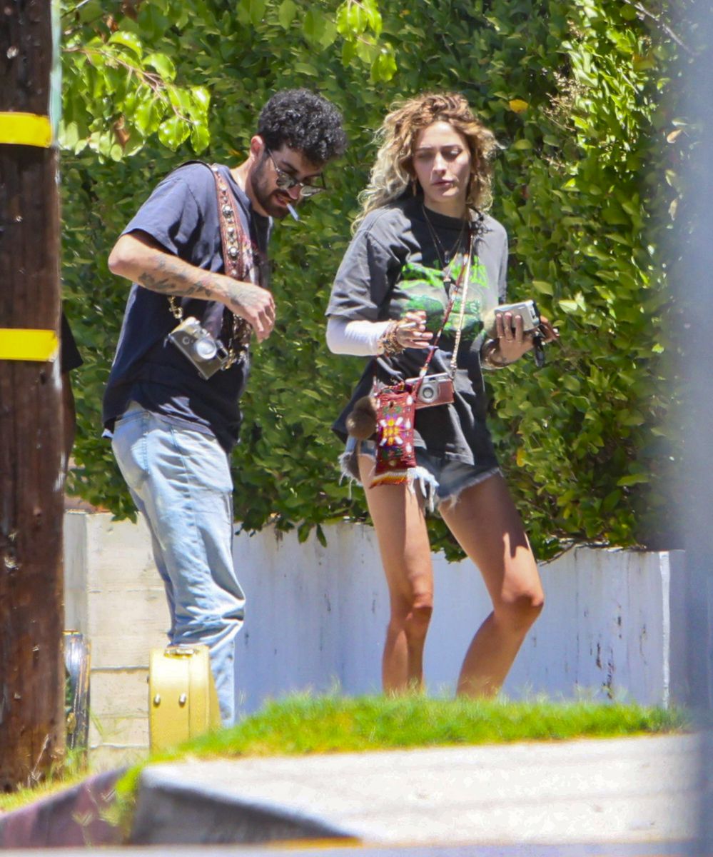 Paris Jackson showcased her signature bohemian style while spending time with rumored boyfriend Hayden Karchmer.