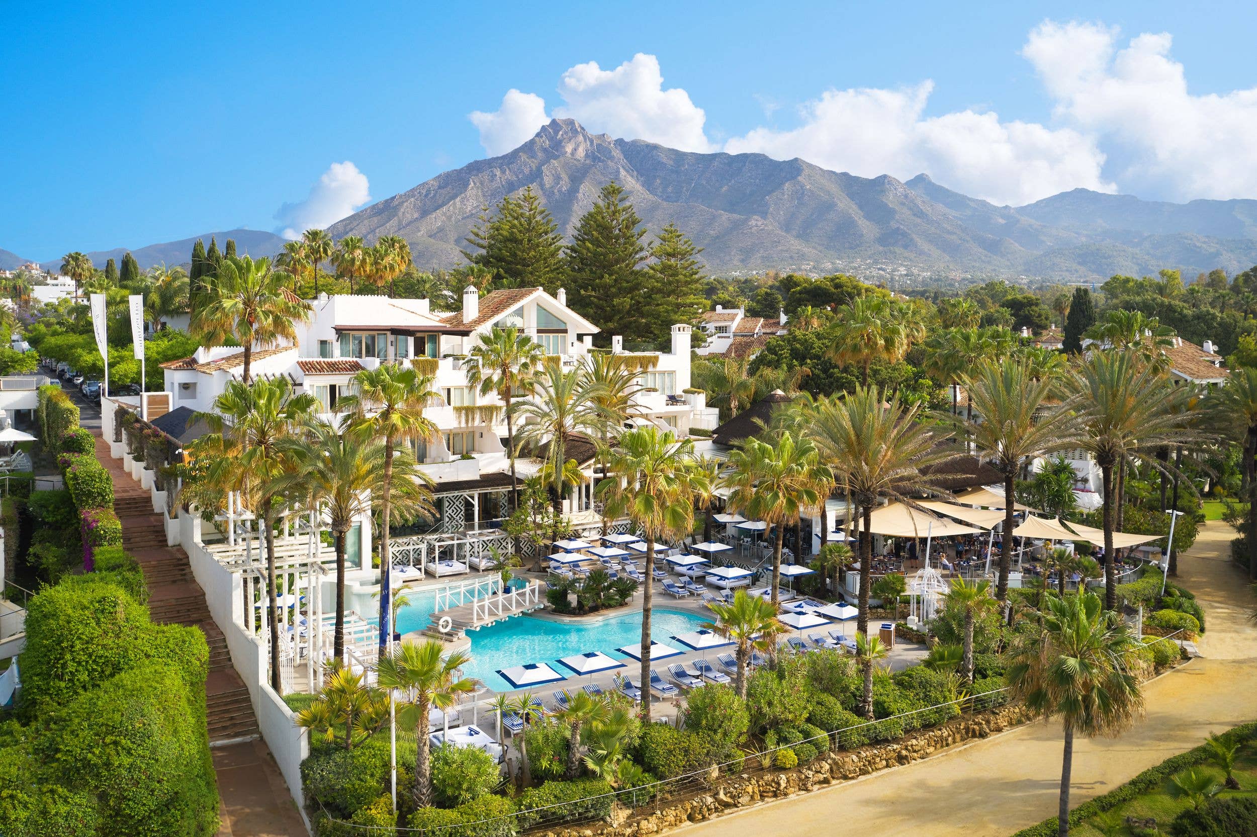 The place to congregate is Puente Romano, an oceanfront resort that first opened its doors in 1974