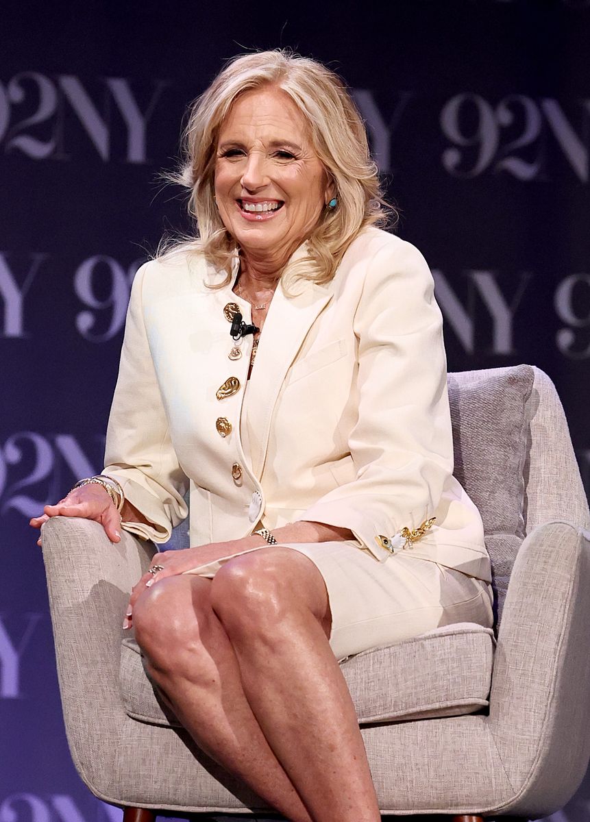 Jill Biden writes that an attempt to discuss Barron Trump's studies at NYU did little to ease the tension in the limousine.
