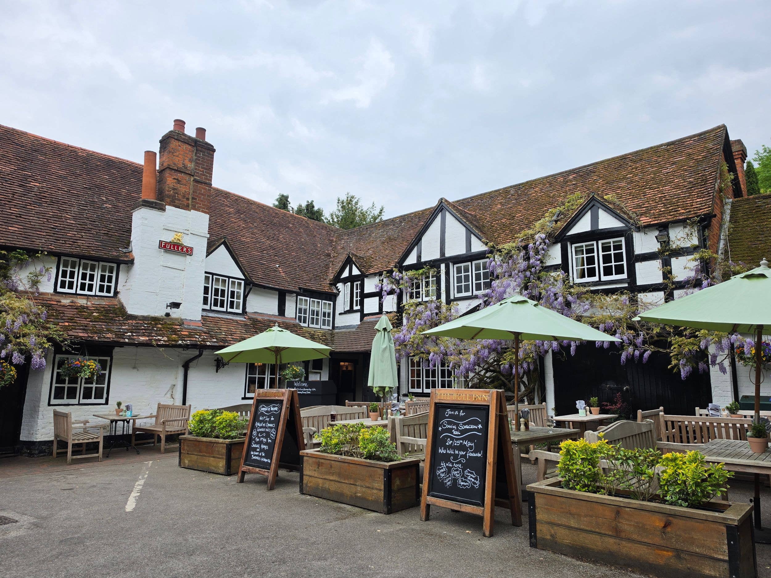 The Bull Inn pub has a handful of bedrooms