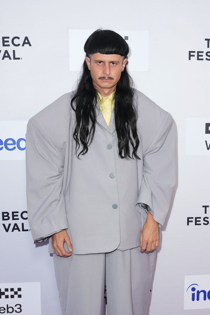 Oliver Tree attends the "Paradise Records" premiere