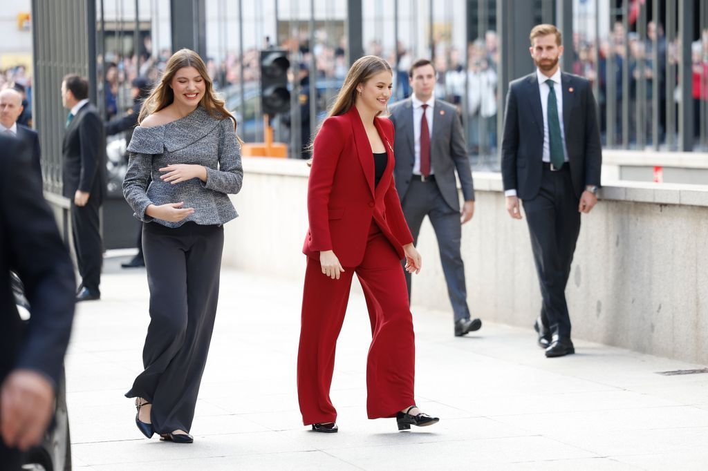 Princess Leonor and Infanta Sofia
