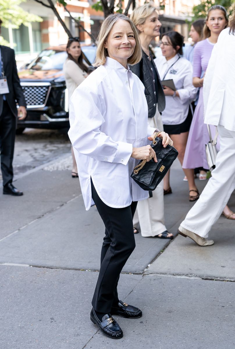 Actress Jodie Foster attends the CHANEL Tribeca Festival Women's Luncheon