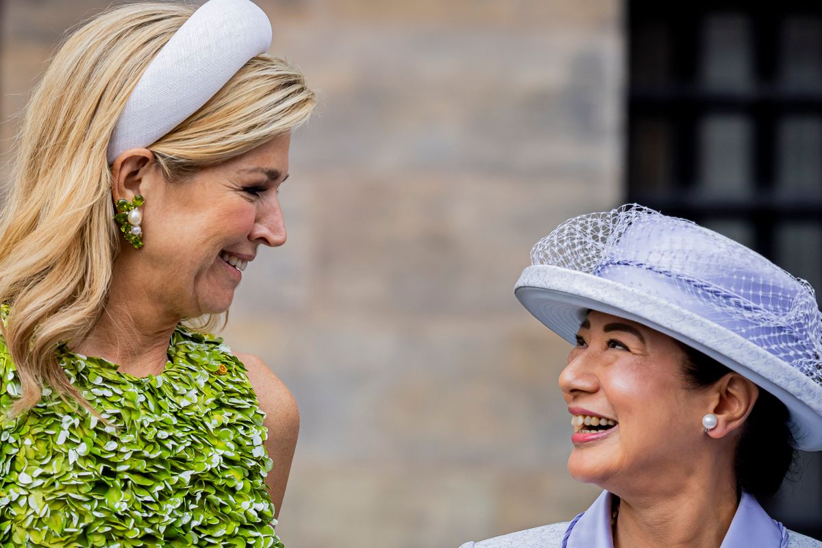The royal and imperial couples marked the beginning of the state visit celebrating more than four centuries of ties between the Netherlands and Japan.