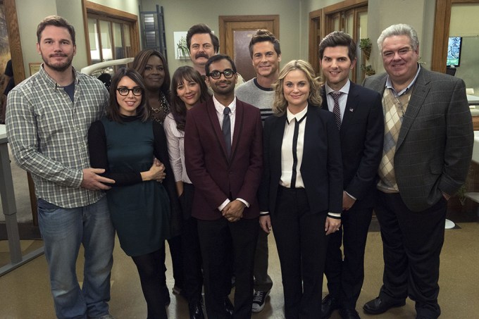 Chris Pratt and the cats of ‘Parks and Recreation’