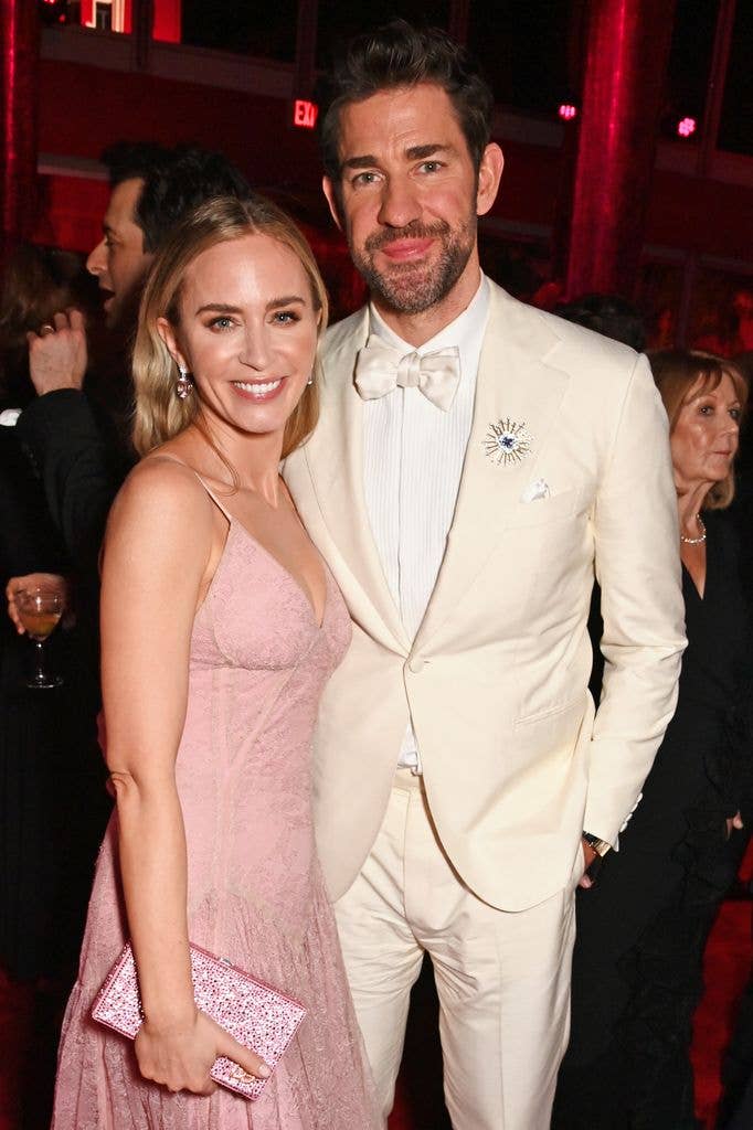 Emily and John at the 2024 Vanity Fair Oscar Party