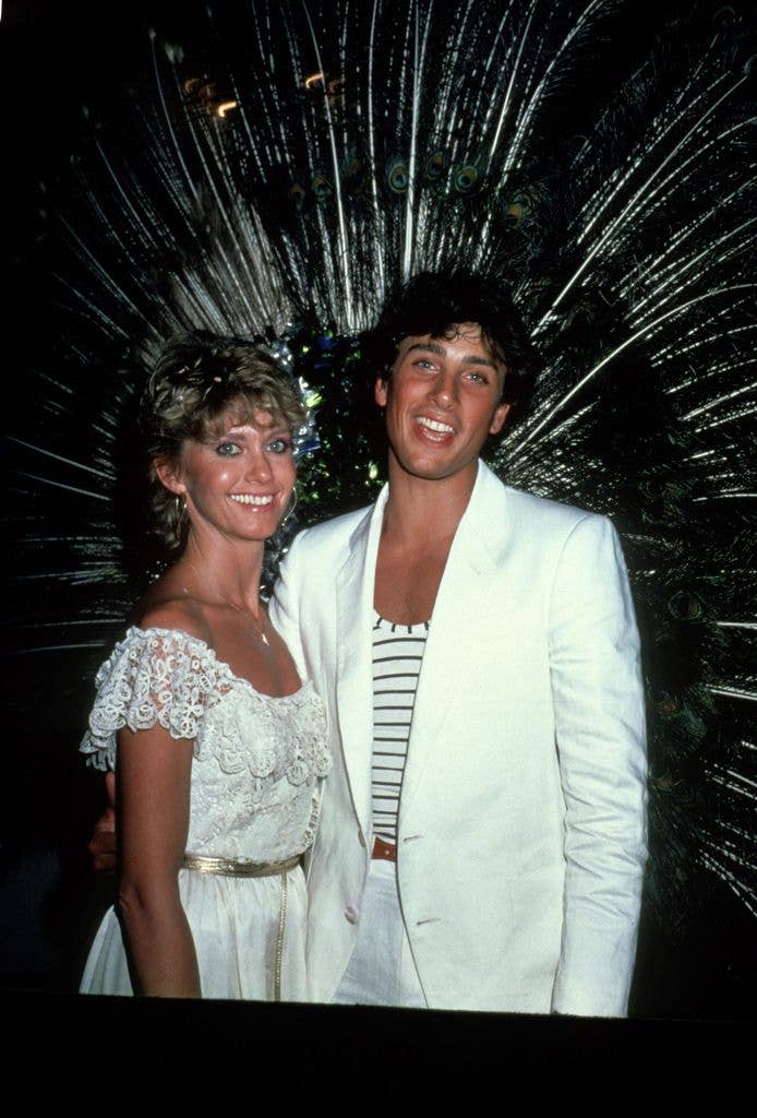 Olivia Newton-John and Matt Lattanzi