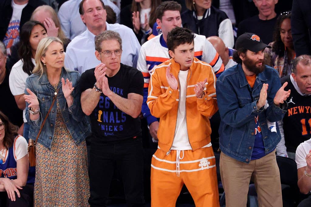 ben stiller christine taylor knicks