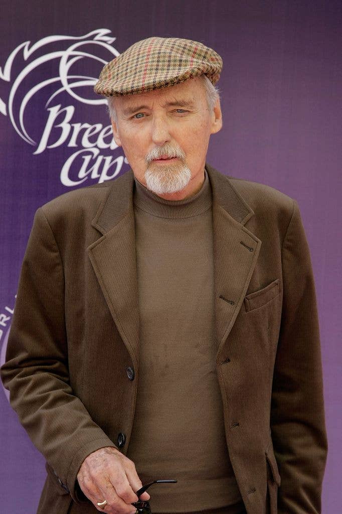 photo of dennis hopper in flat cap