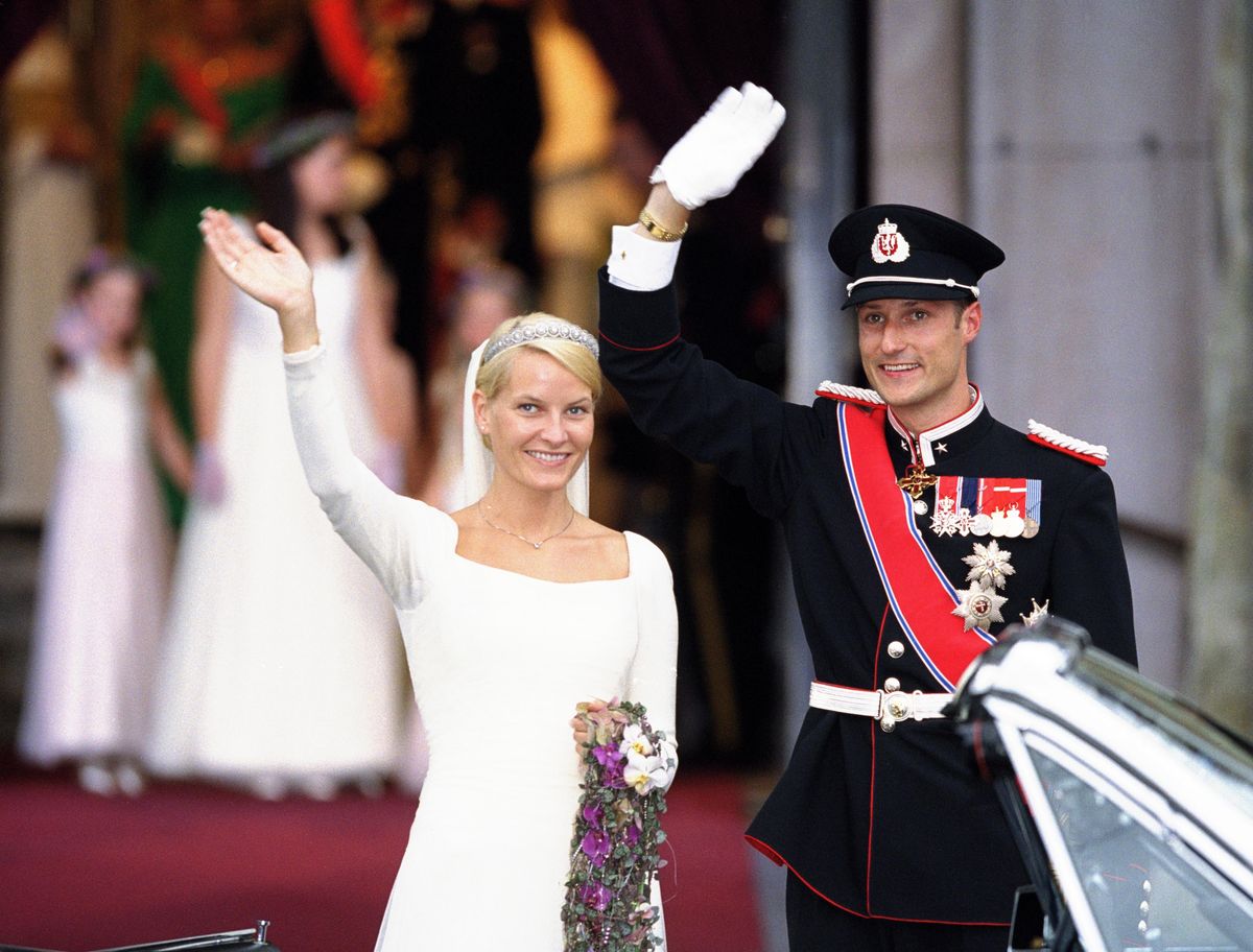 The Wedding Of Crown Prince Haakon Of Norway & Mette-Marit In Oslo
