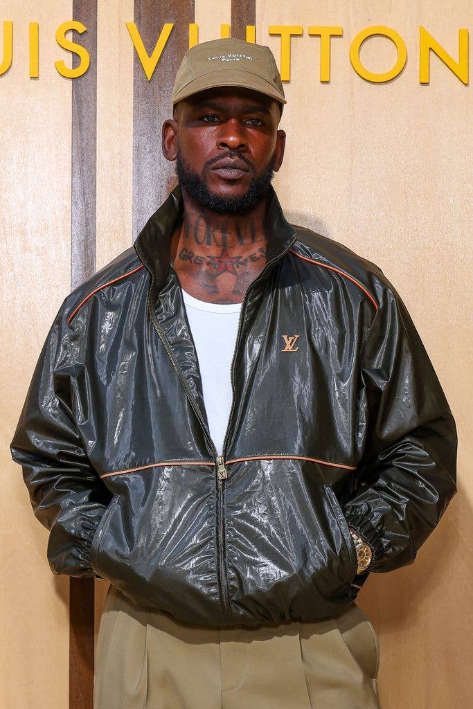 Skepta attends the Louis Vuitton Menswear Spring/Summer 2027 show
