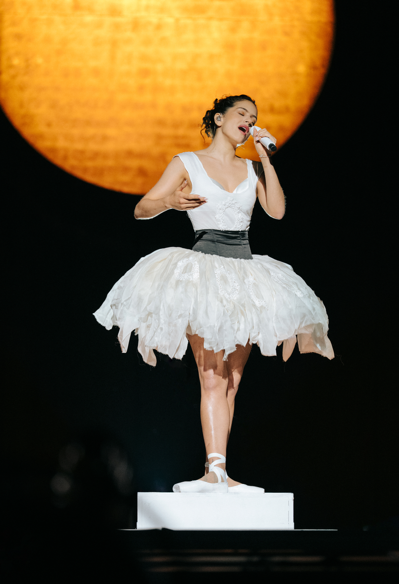 Rosalía returns to the stage after a family emergency as the North American leg of her LUX Tour officially begins.
