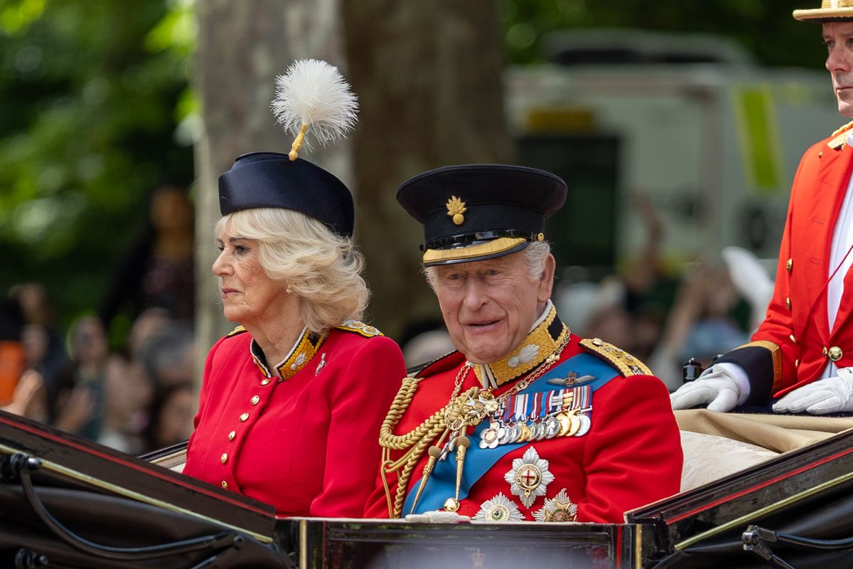 Trooping the Colour celebrates the King's birthday