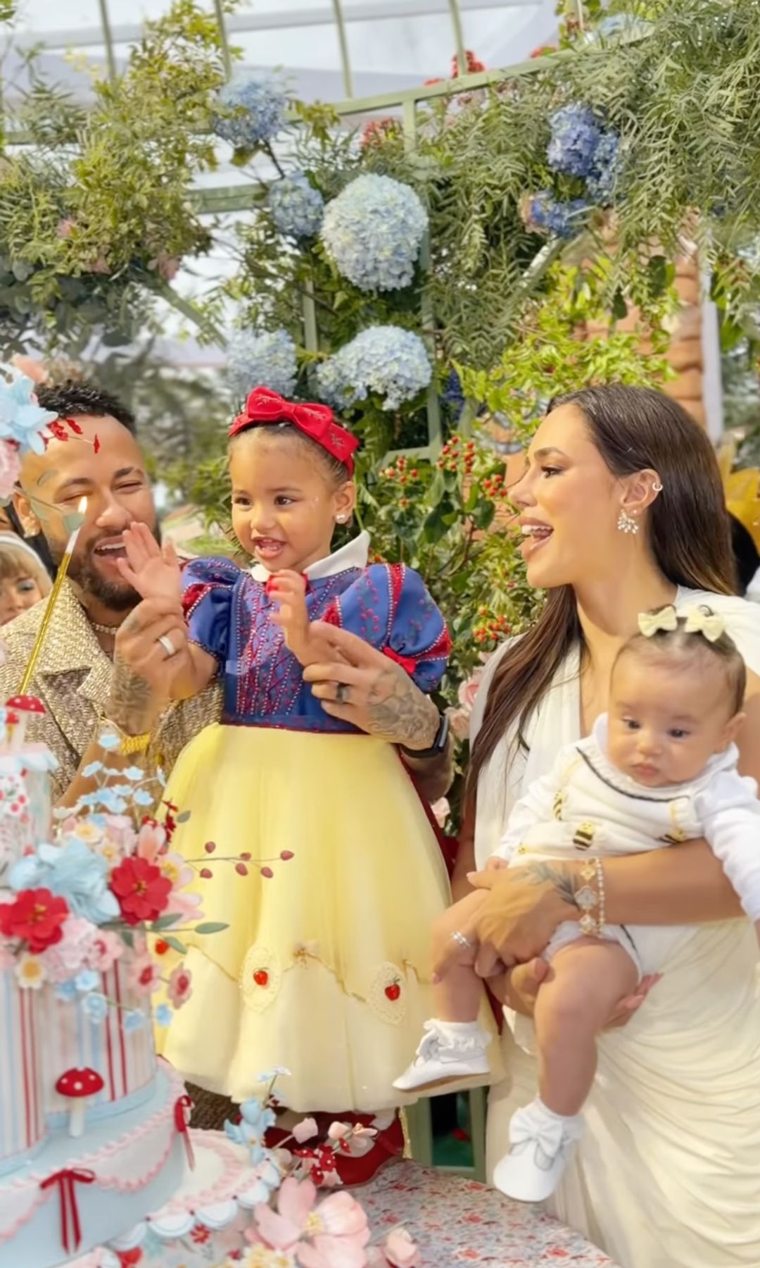 Neymar and Bruna Biancardi throw a fairytale birthday bash for daughter Mavie