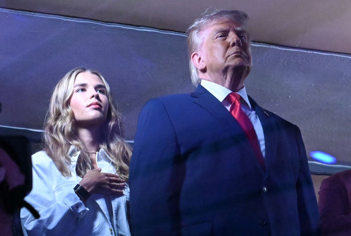 Kai and Donald Trump at Madison Square Garden