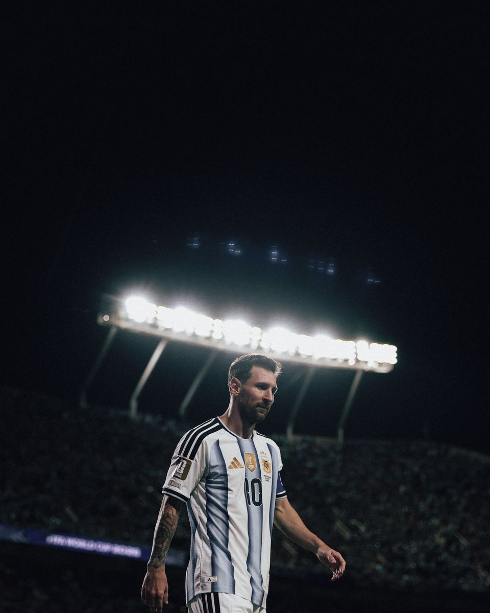 Lionel Messi #10 of Argentina during the FIFA World Cup 2026 Group J match between Argentina and Algeria.