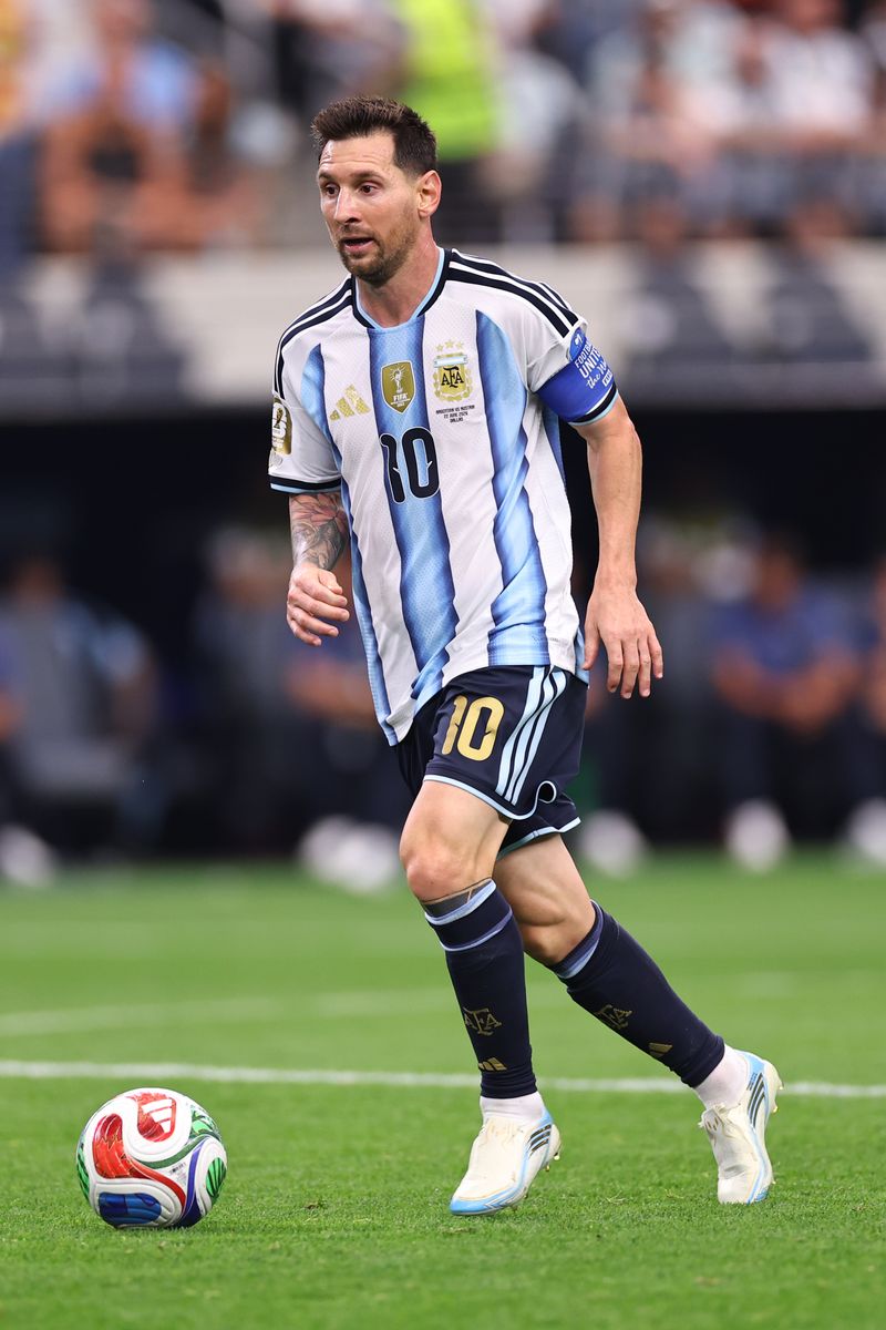 Lionel Messi of Argentina during the FIFA World Cup 2026 Group J match between Argentina and Austria 