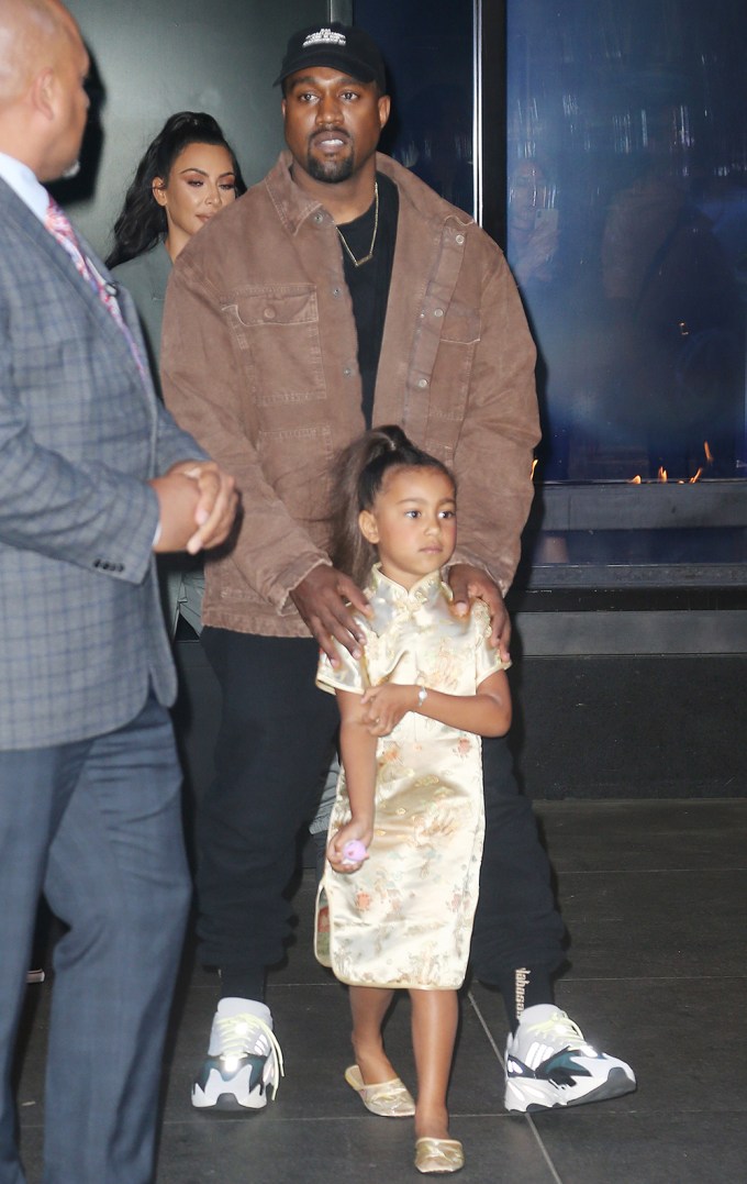 Kanye West, North & Chicago