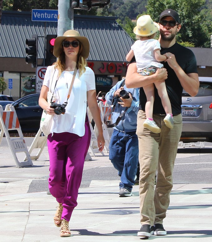 John Krasinski & His 2 Girls