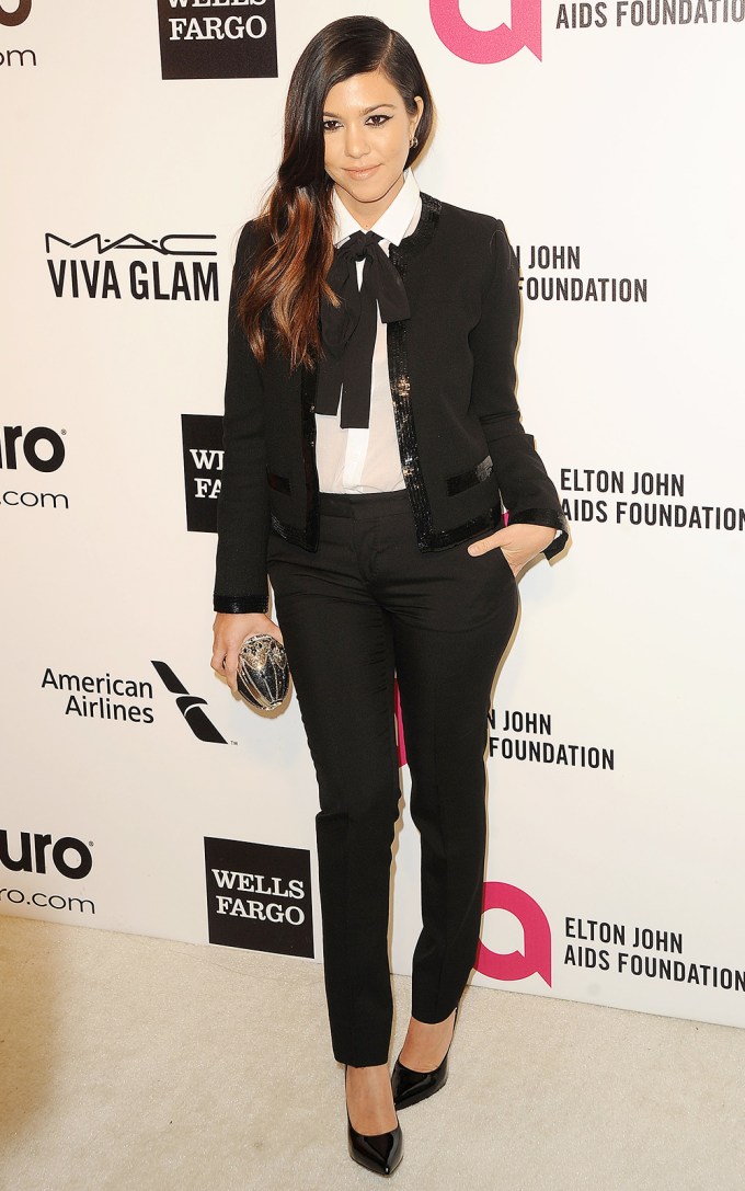 Kourtney At The 2014 Oscars Party