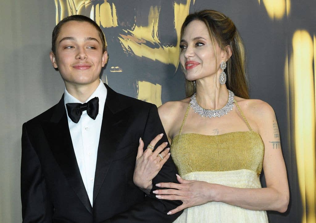 angelina jolie knox jolie red carpet