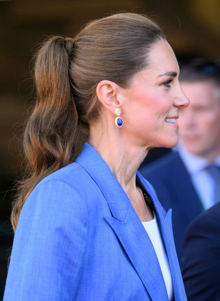 Catherine, Princess of Wales attends day four of the 2026 Wimbledon Tennis Championships at All England Lawn Tennis and Croquet Club