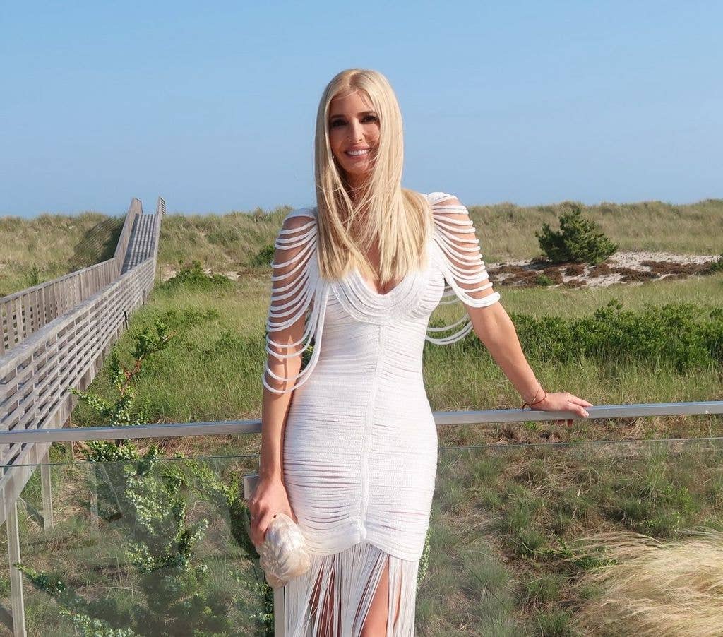 ivanka trump white dress