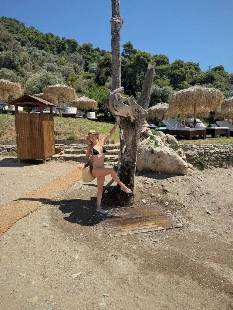 Kate has been posting lots of bikini posts during her holidays