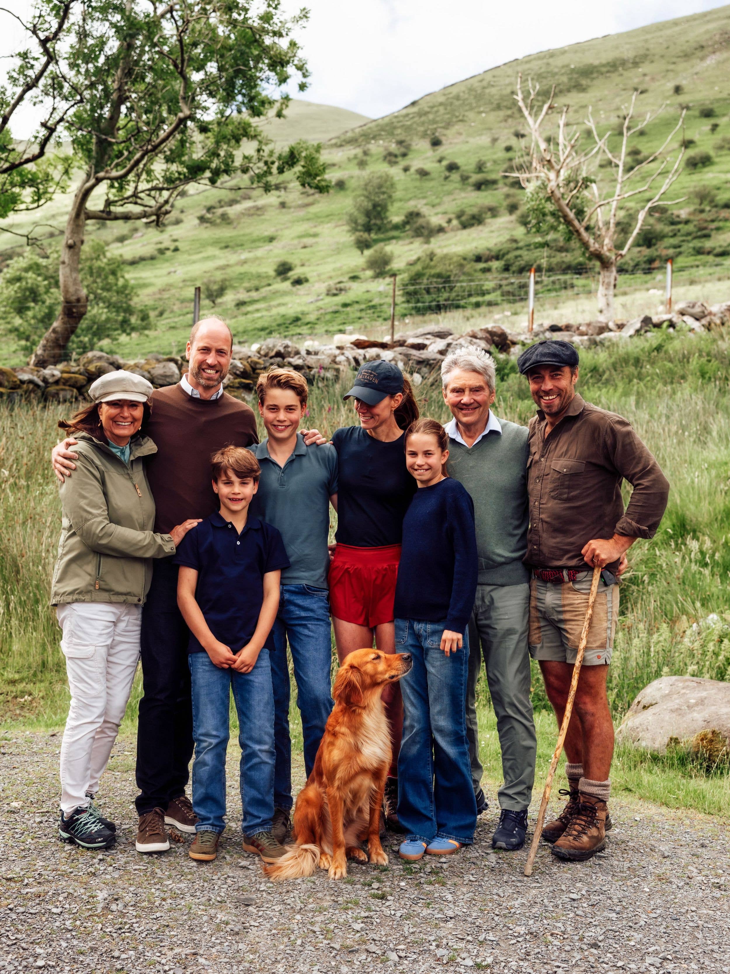 Kate Middleton reunites with members of her family after completing the National Three Peaks Challenge