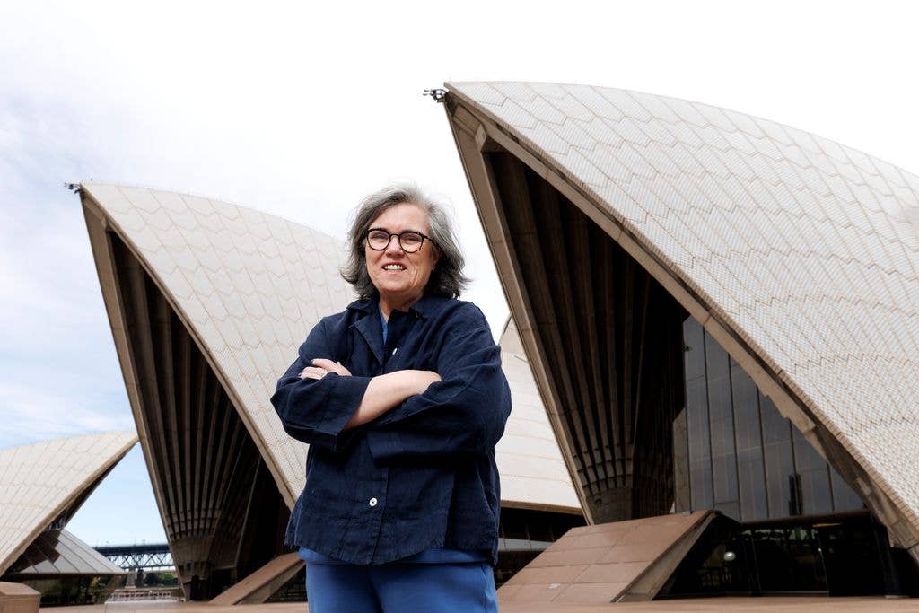 rosie o'donnell smiling opera house