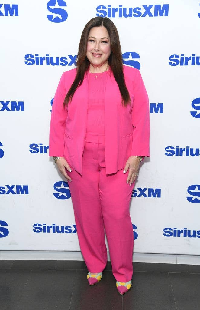 Carnie Wilson visits SiriusXM Studios on May 19, 2026 in New York City. (Photo by Gary Gershoff/Getty Images)