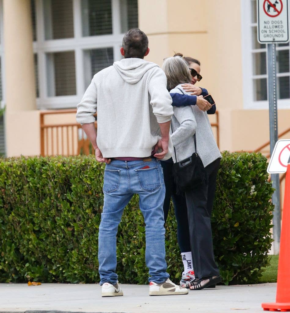 Ben Affleck, Jennifer Garner and Christopher Anne Boldt 