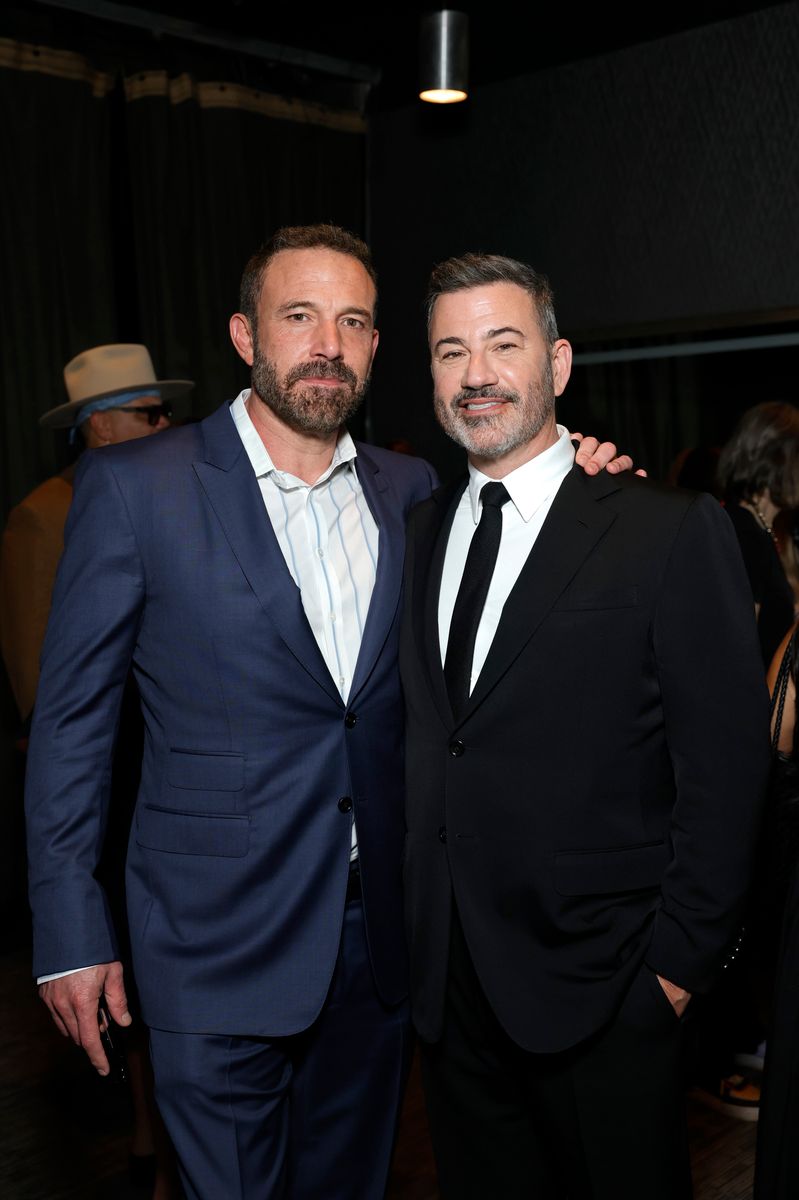 Ben Affleck and Jimmy Kimmel 