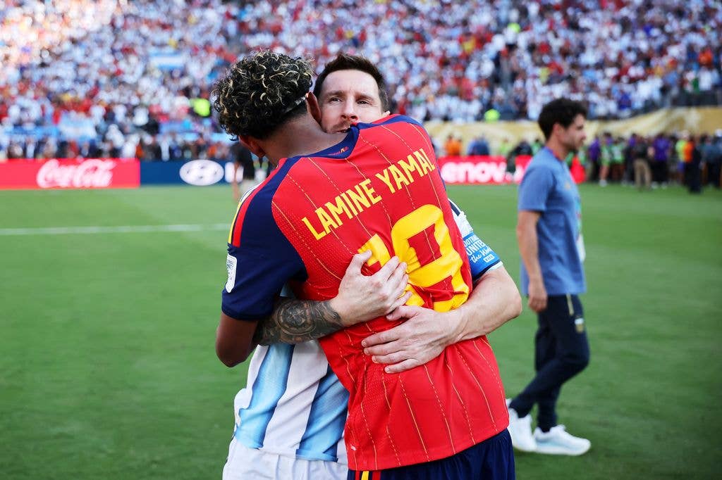He congratulated Spain's players