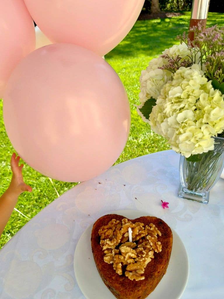 The star celebrated her birthdays at home
