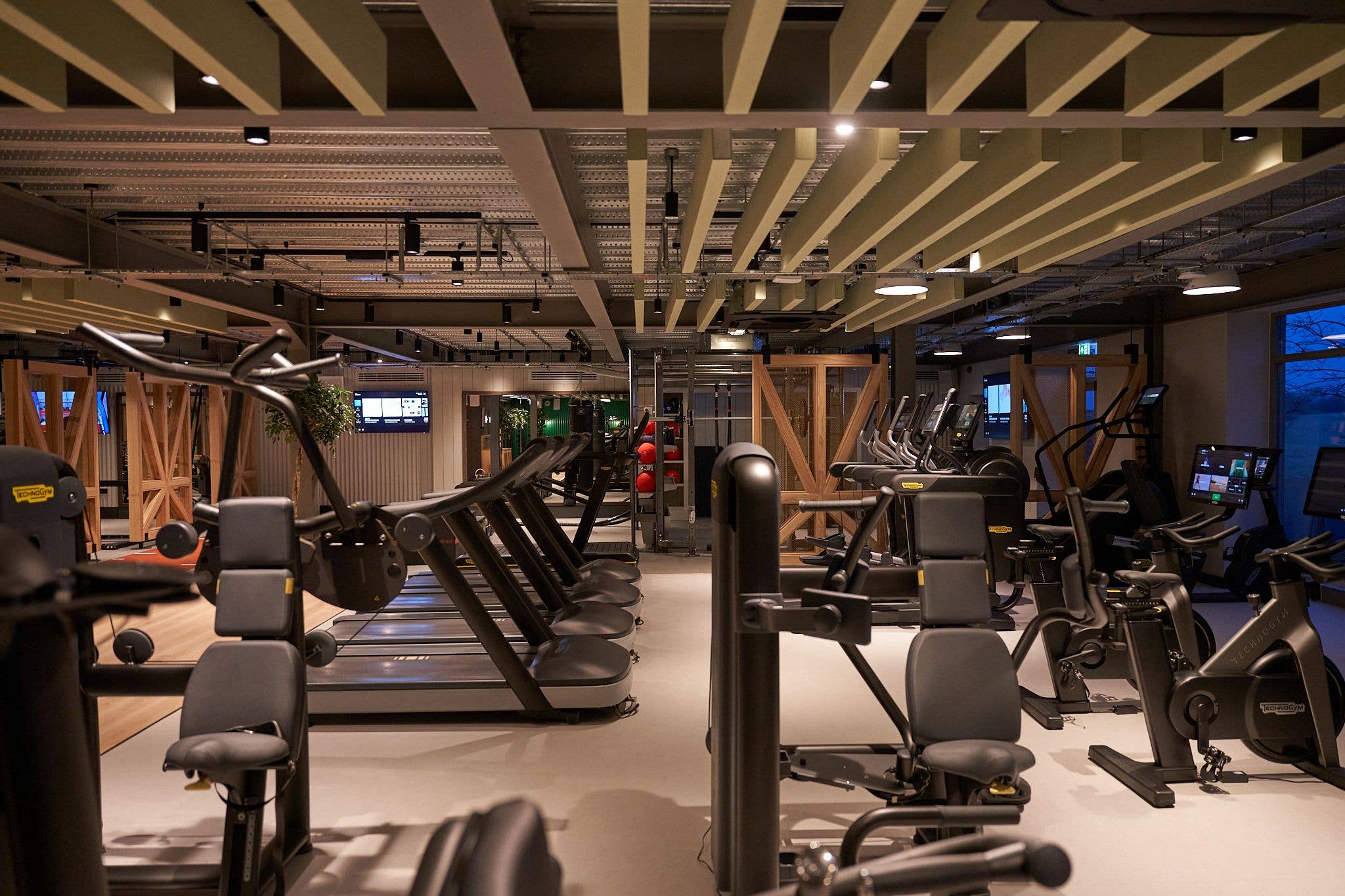 'There’s a fully-equipped gym – one of the most impressive I’ve seen at a hotel'