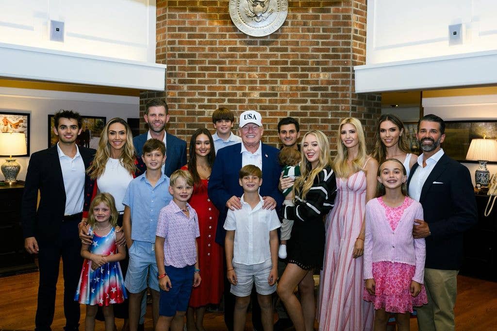 trump family camp david