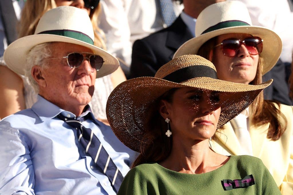 Dustin and Lisa sat behind the Princess of Wales in the Royal Box