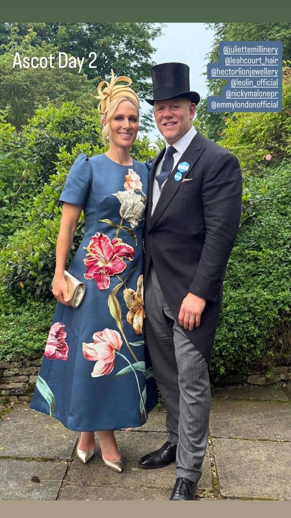 Zara Tindall's Royal Ascot day two outfit