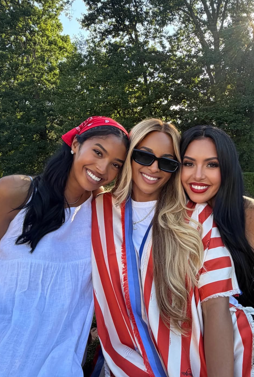 Vanessa Bryant and daughter Natalia Bryant celebrated the Fourth of July with Ciara, Russell Wilson and family, sharing joyful holiday moments.