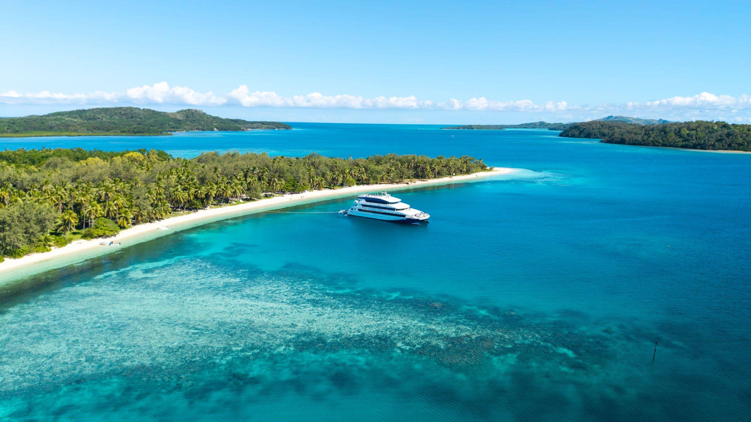 Fiji's empty beaches explored aboard the Yasawa Princess
