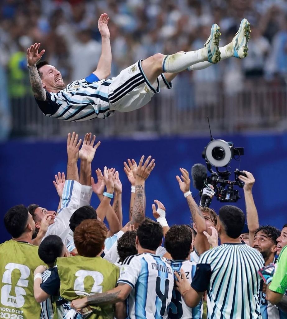 The team sent Lionel Messi soaring through the field to secure their place in the quarterfinals of the 2026 World Cup.