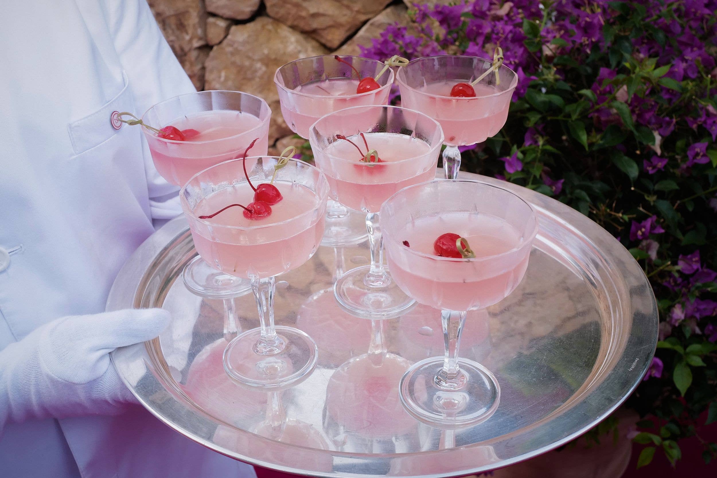 Pink cocktails to celebrate 60 years of Hotel Il Pellicano in 2025