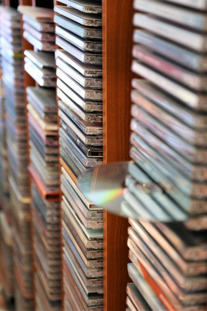 CDs were best on display