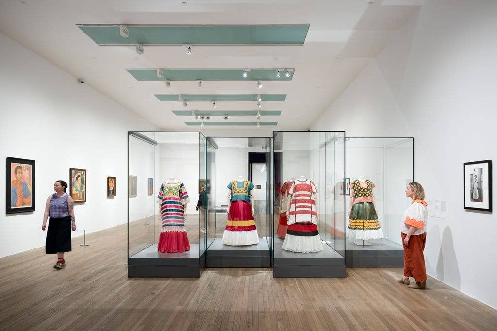 Frida Kahlo's dresses at the Tate's exhibition