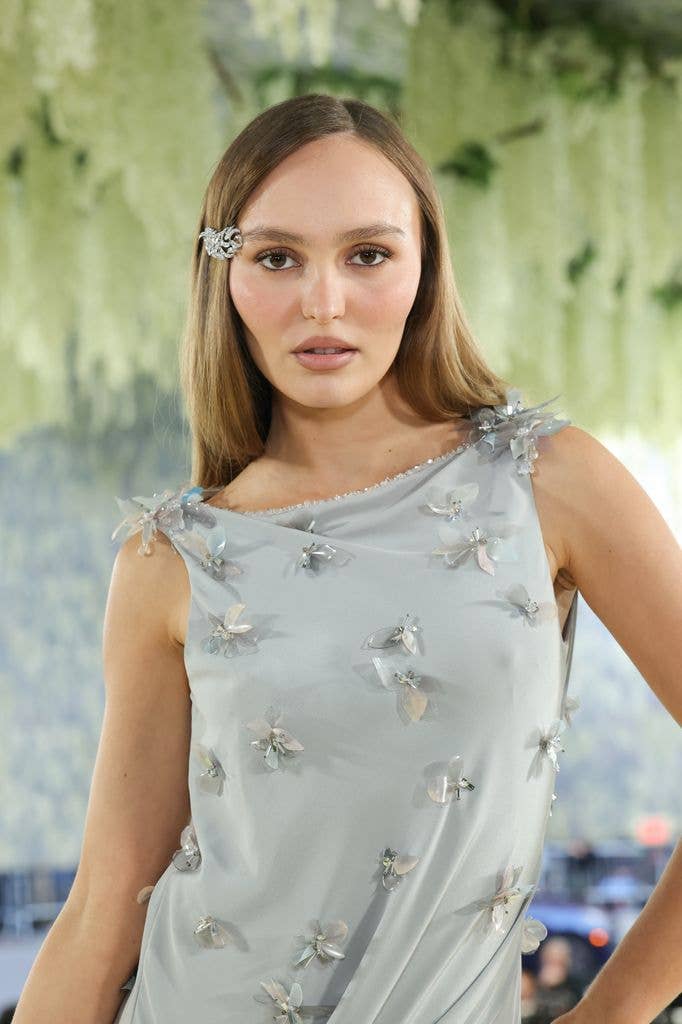 Lily Rose Depp attends the 2026 Met Gala celebrating "Costume Art".