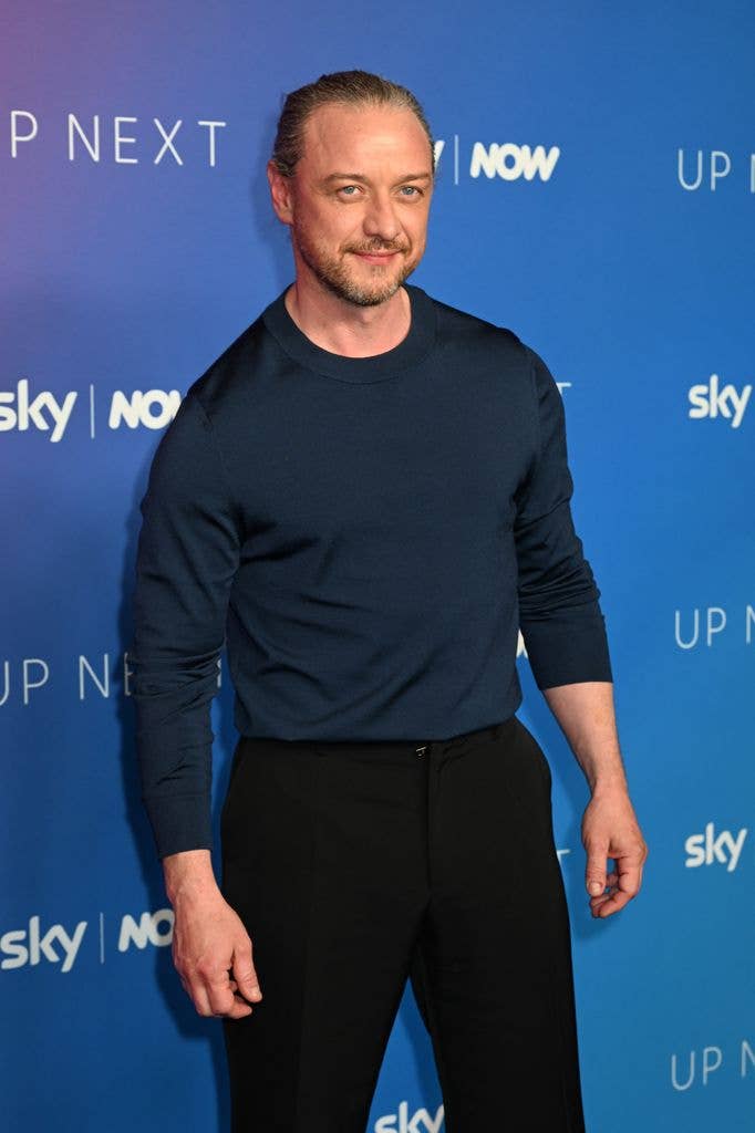 james mcavoy blue sweater