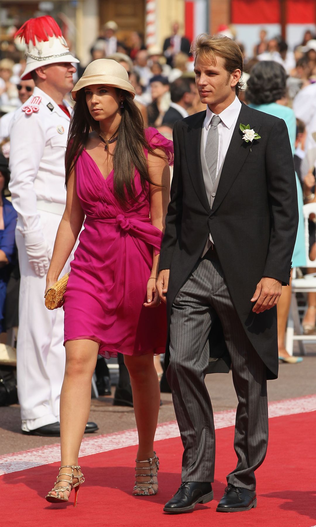 Tatiana Santo Domingo and Andrea Casiraghi