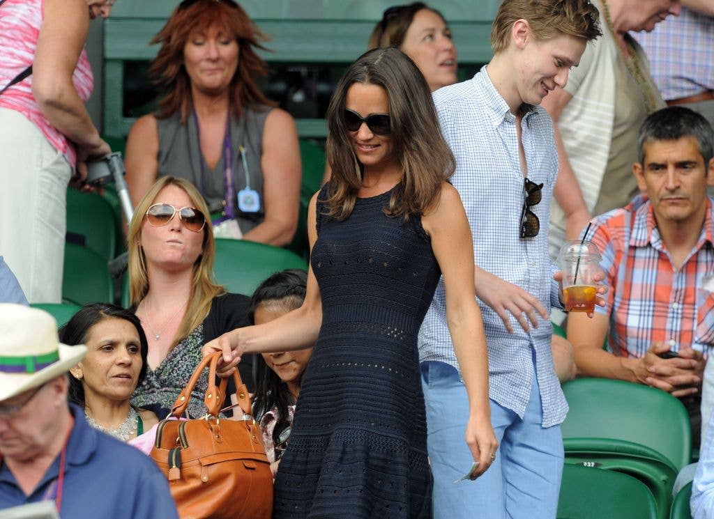 Pippa carried a bag, which was named after her, by Tania